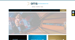 Desktop Screenshot of ams-evenements.com